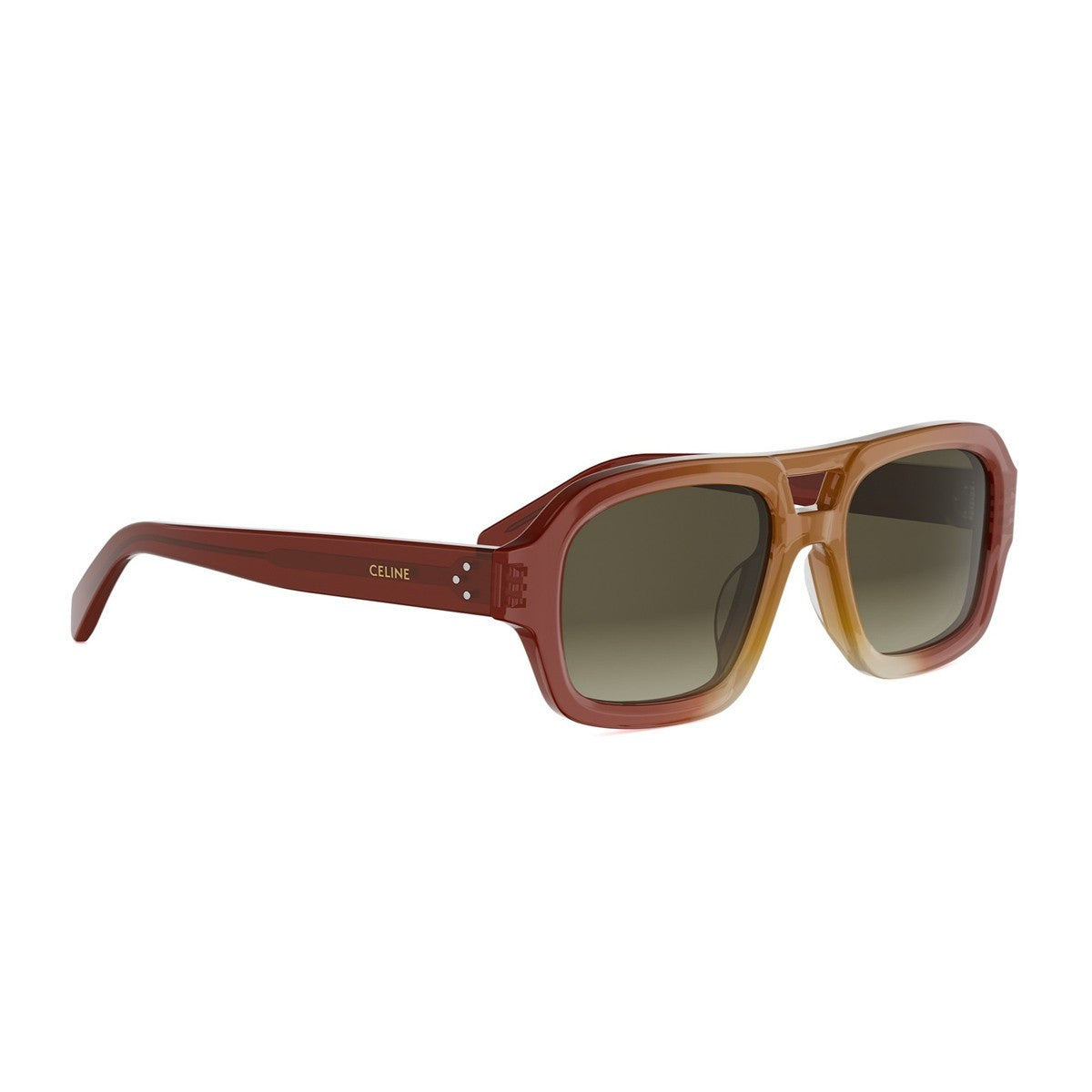 Celine 3 Dots Brown Acetato Sunglasses