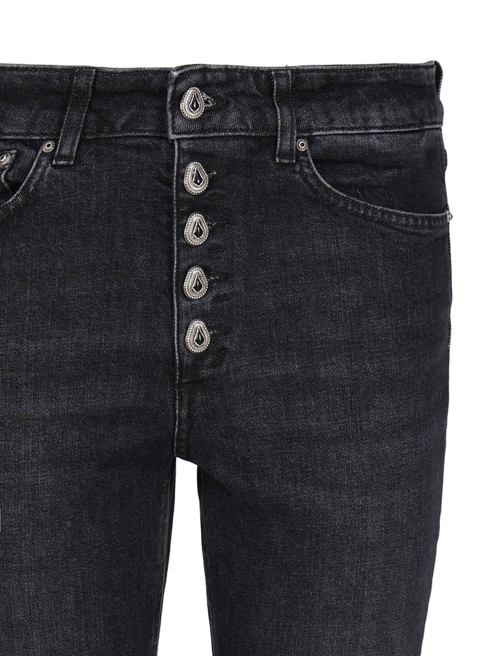 Dondup Jeans Black Cotton