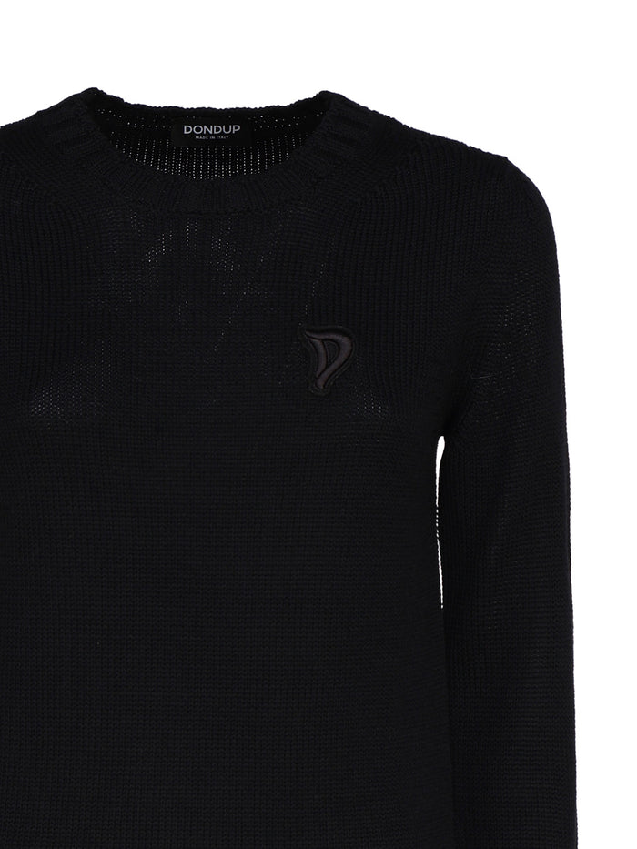 Dondup Sweaters Black Wool
