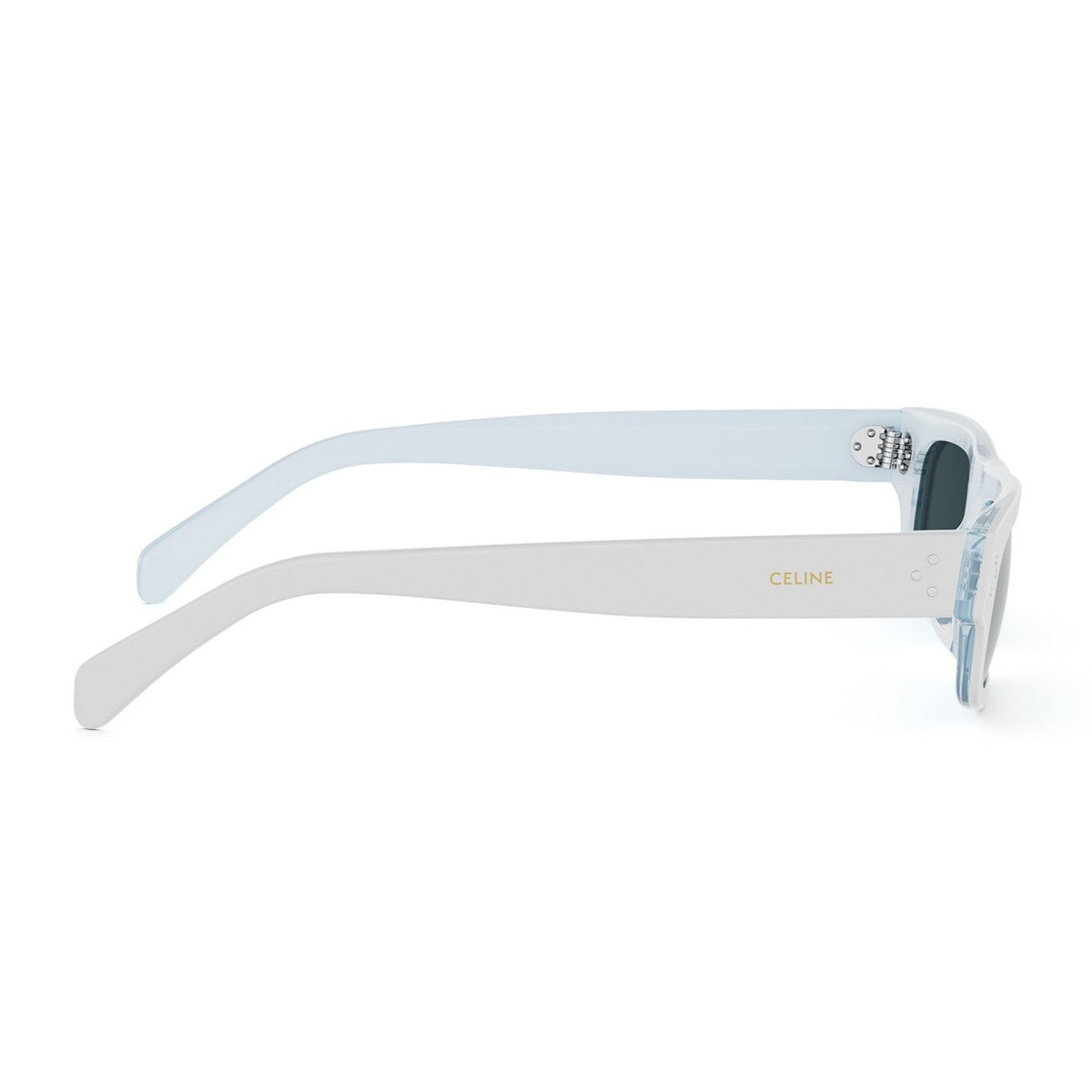 Celine 3 Dots Hd White Acetato Sunglasses