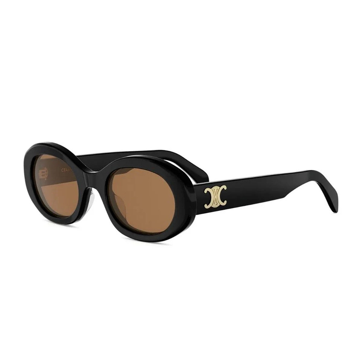 Triomphe Black Acetato Sunglasses