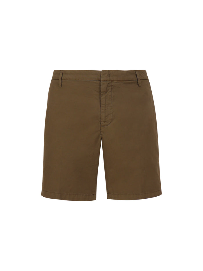 Dondup Shorts Brown Cotton