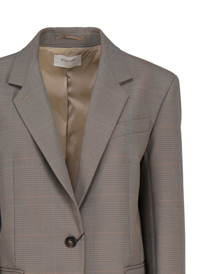 Sportmax Jackets Beige Oro Poliammide