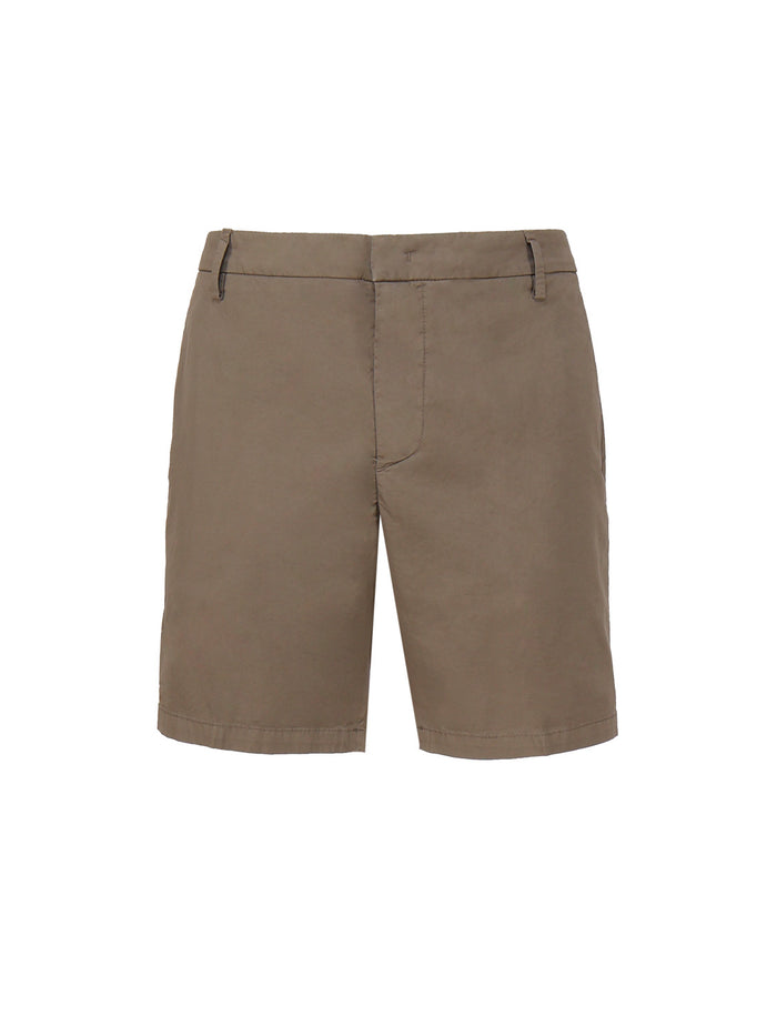 Dondup Shorts Brown Cotton