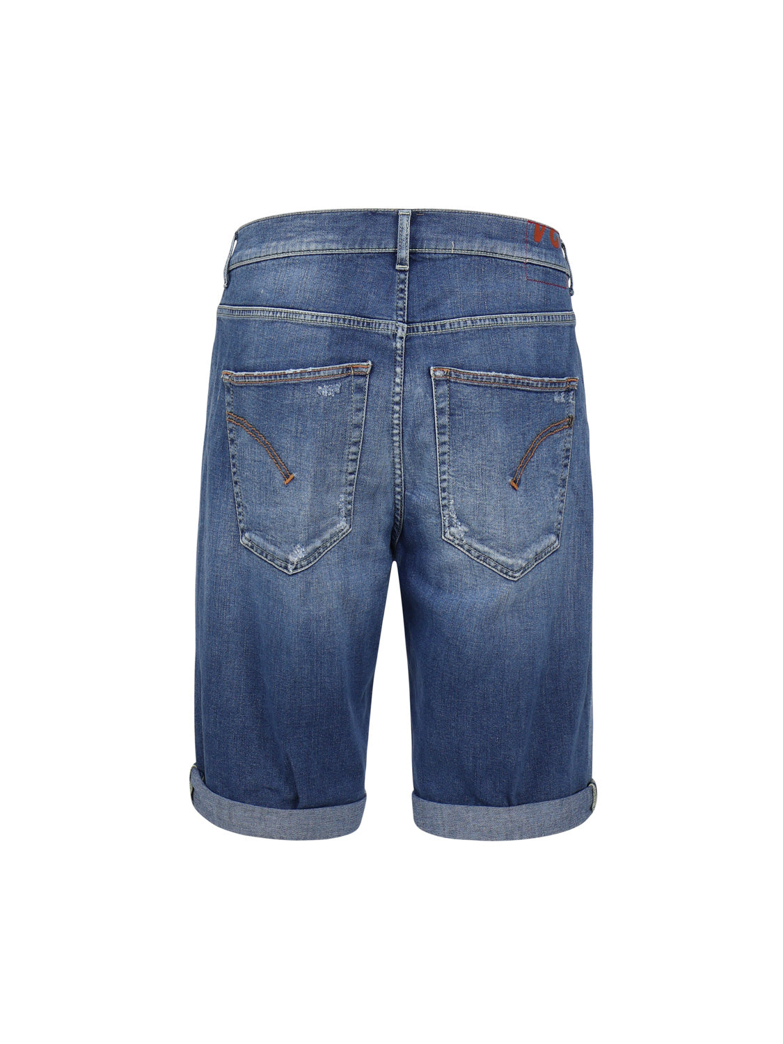 Dondup Shorts Blue Cotton