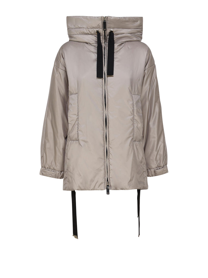 Max Mara Coats Grey Polyester