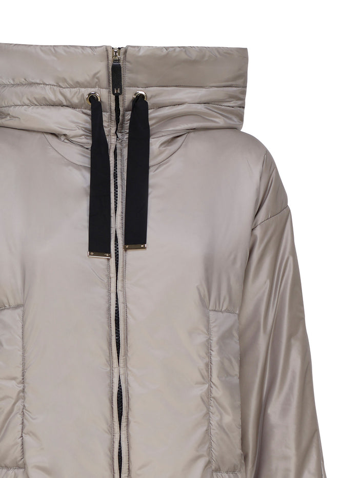 Max Mara Coats Grey Polyester