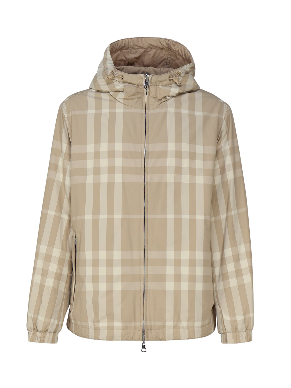 Burberry Coats Beige Polyamide