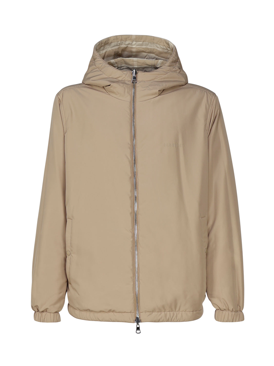 Burberry Coats Beige Polyamide