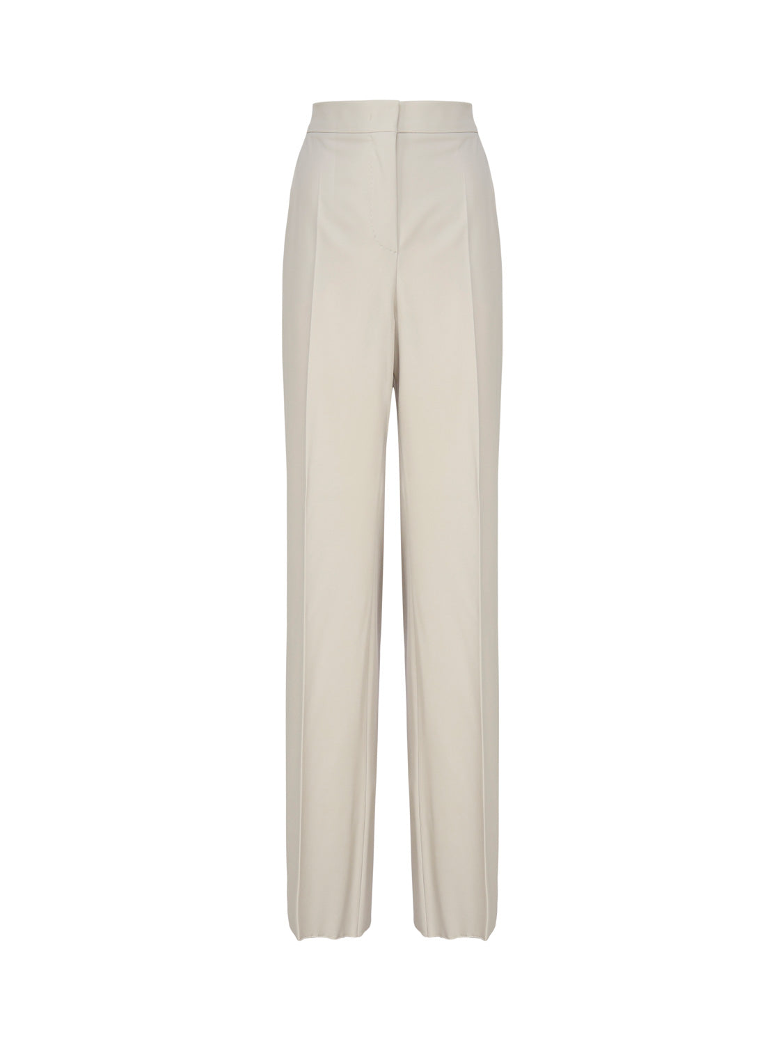Max Mara Rtw Beige Virgin Wool