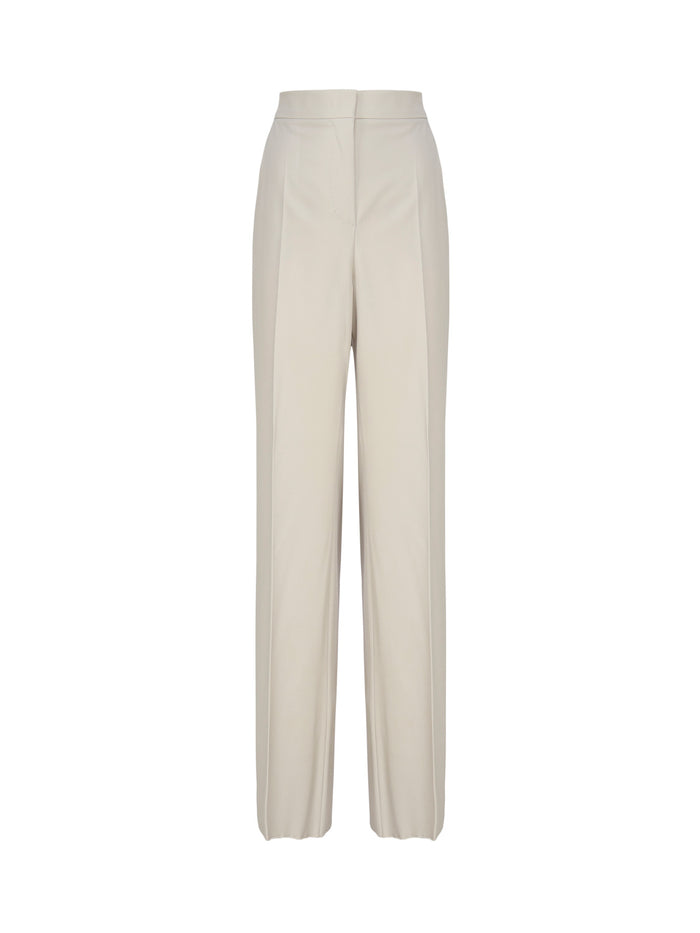 Max Mara Rtw Beige Virgin Wool