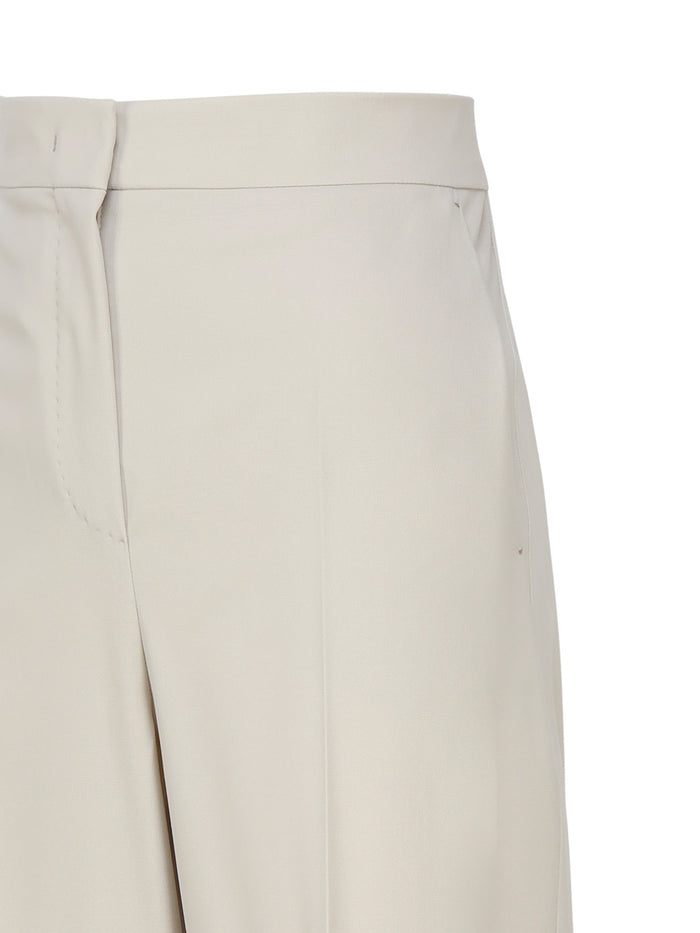 Max Mara Rtw Beige Virgin Wool
