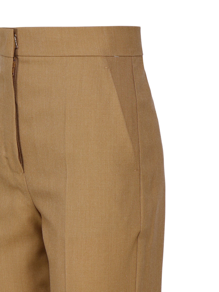 Max Mara Rtw Brown Virgin Wool
