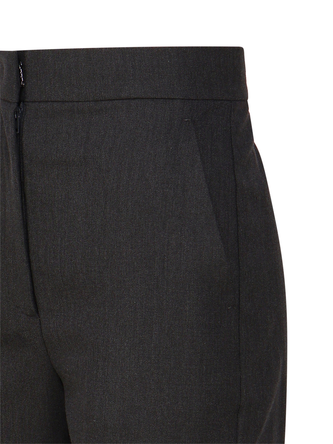 Max Mara Rtw Anthracite Virgin Wool
