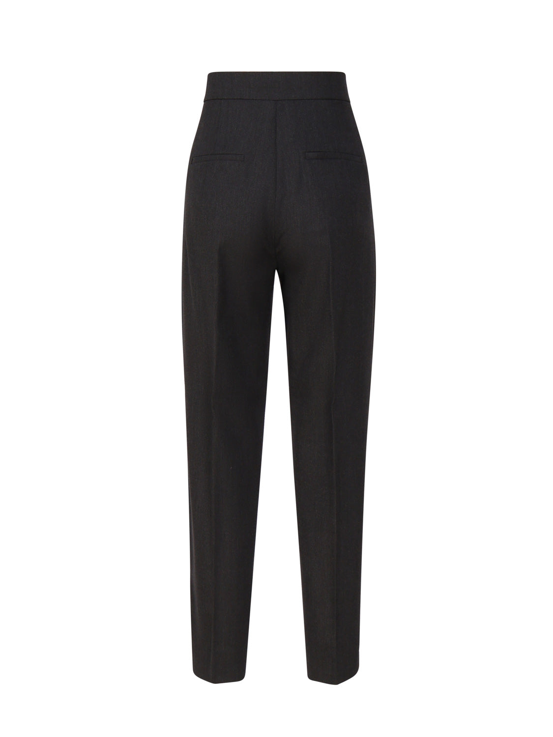 Max Mara Rtw Anthracite Virgin Wool