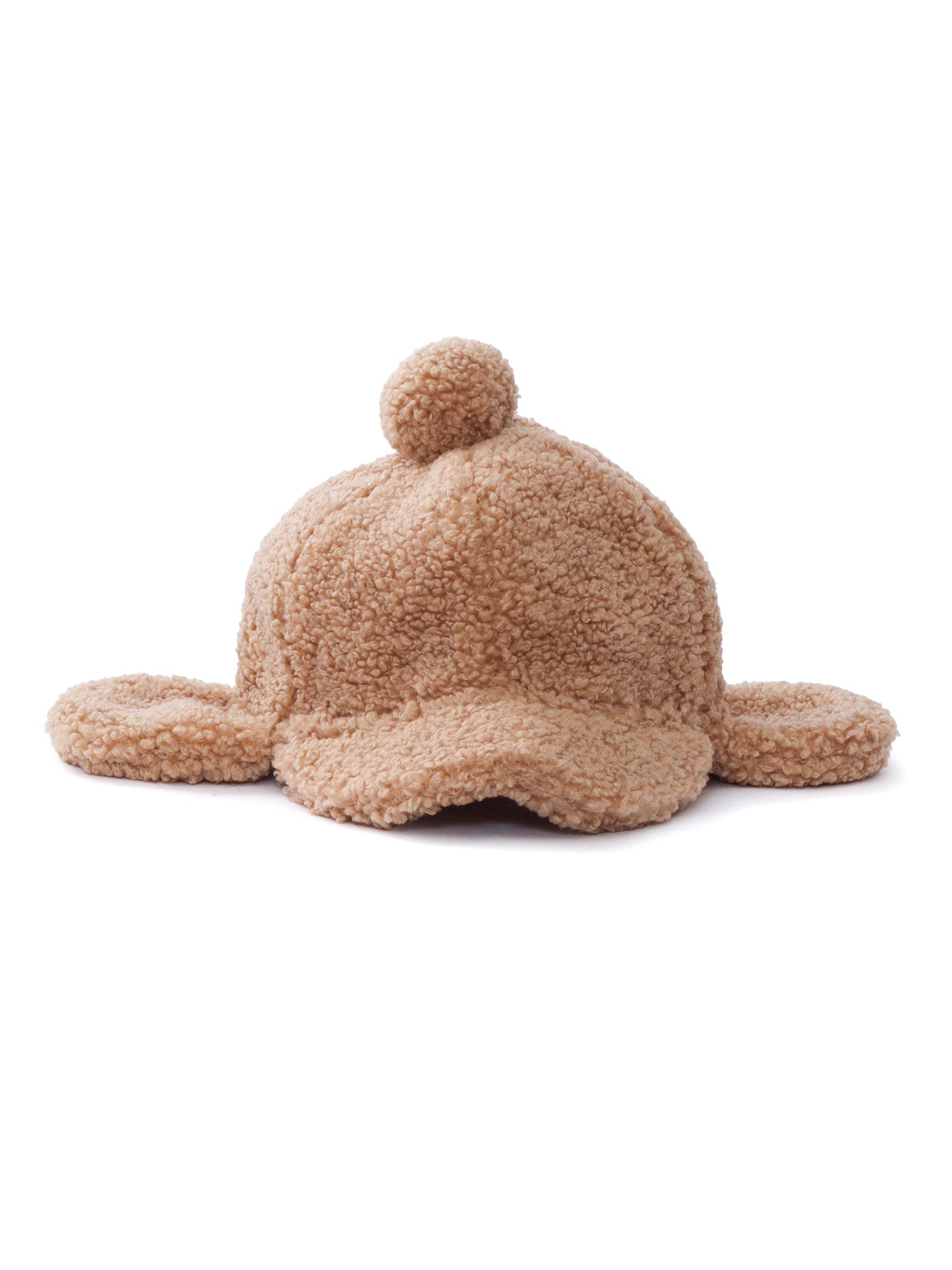 Cap Beige Polyester Hat