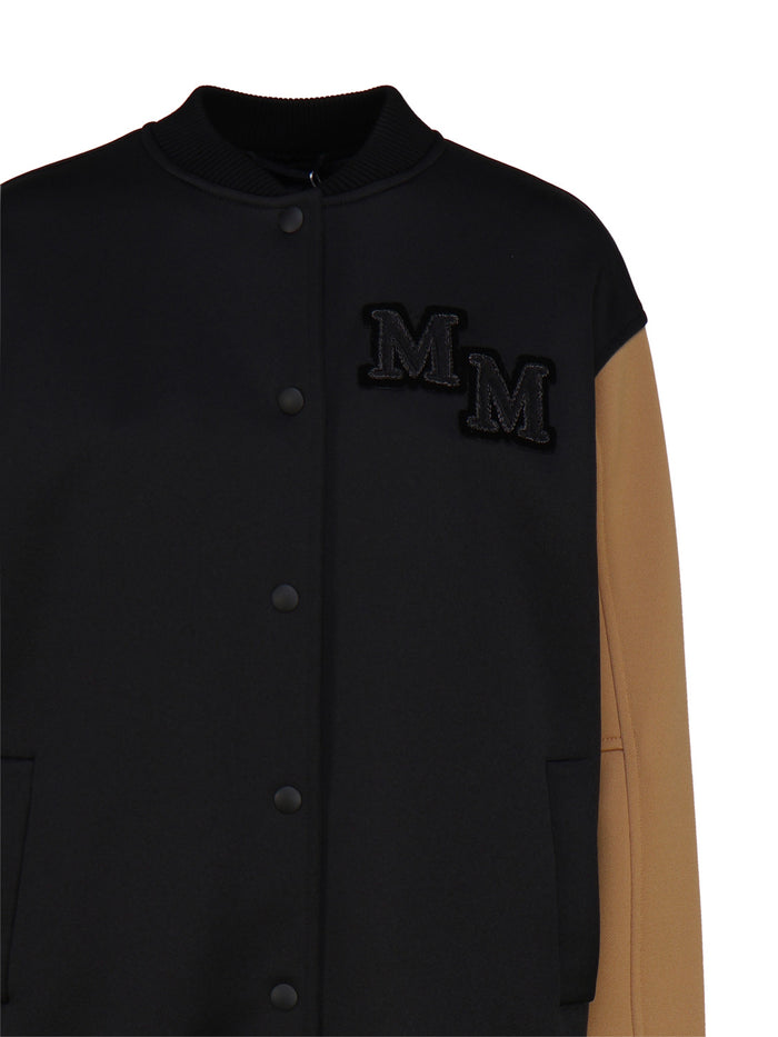 Max Mara Jackets Black, Camel Polyester
