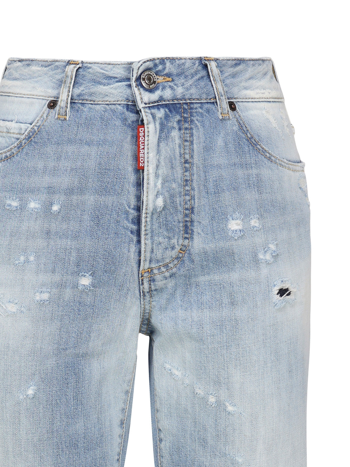 Dsquared2 Jeans Blue Cotton