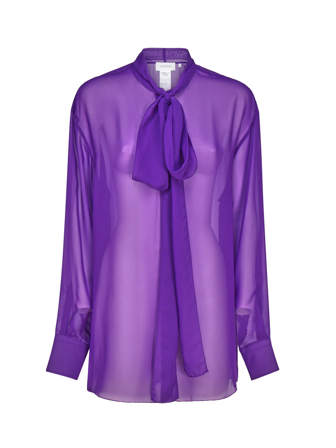 Sportmax Top Purple Polyester