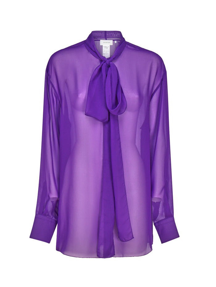Sportmax Top Purple Polyester