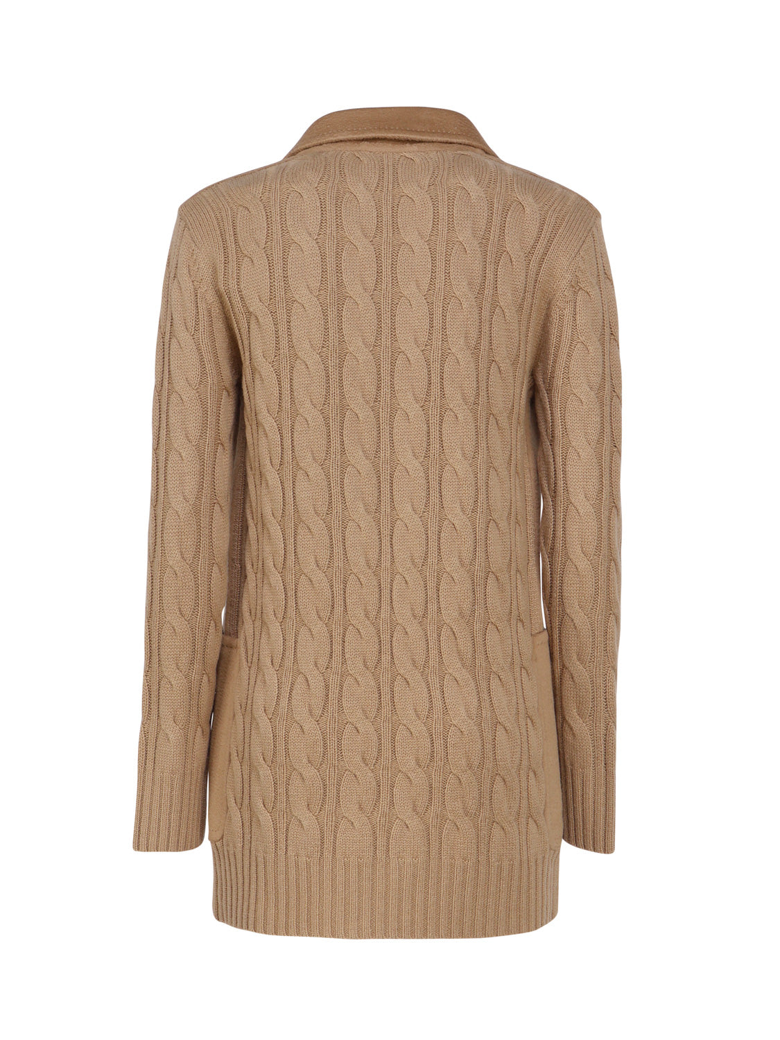 Max Mara Coats Brown Wool