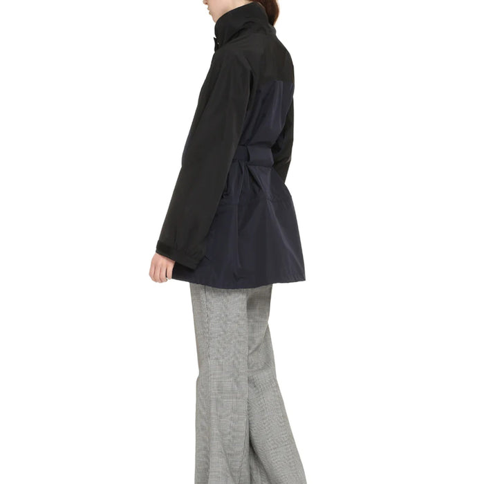 Windbreaker Jacket Blue Polyamide Polyester