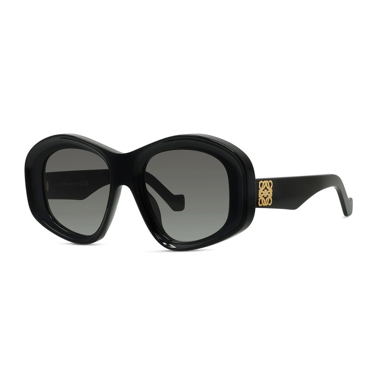 Anagram Black Acetato Sunglasses