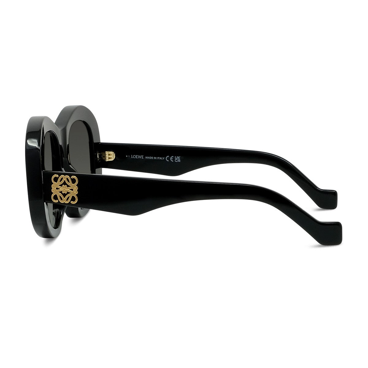 Anagram Black Acetato Sunglasses