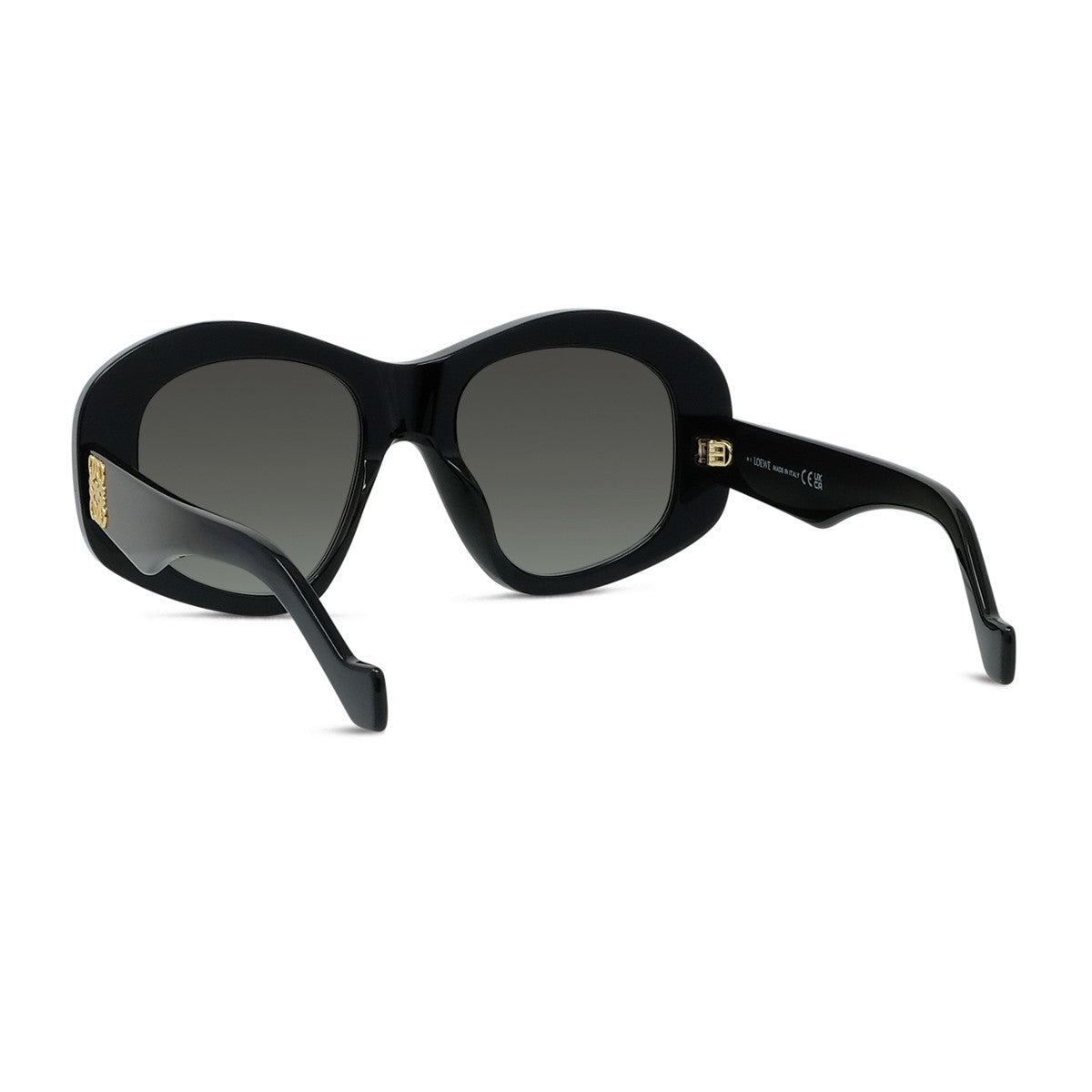 Anagram Black Acetato Sunglasses