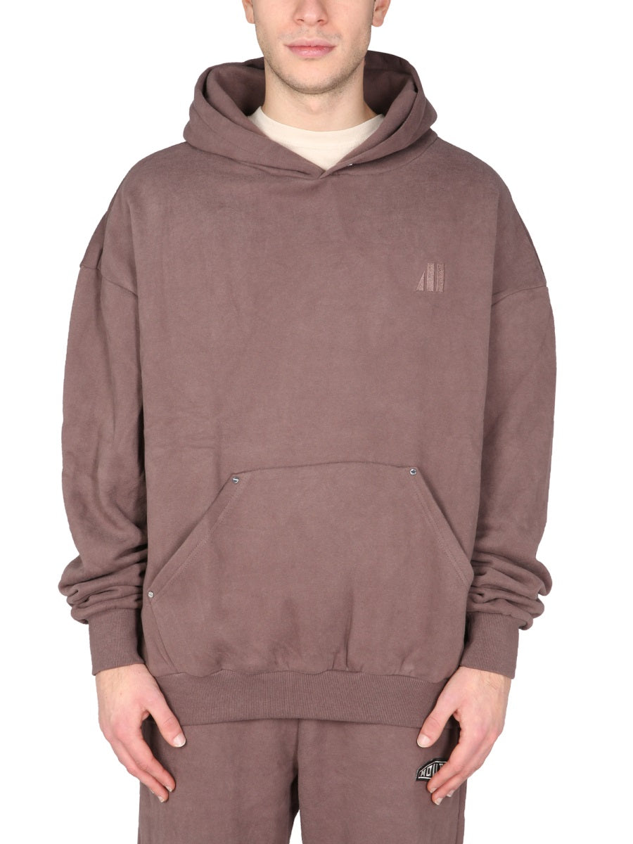 Texas Sweatshirt Brown Cotton Sweatshirts