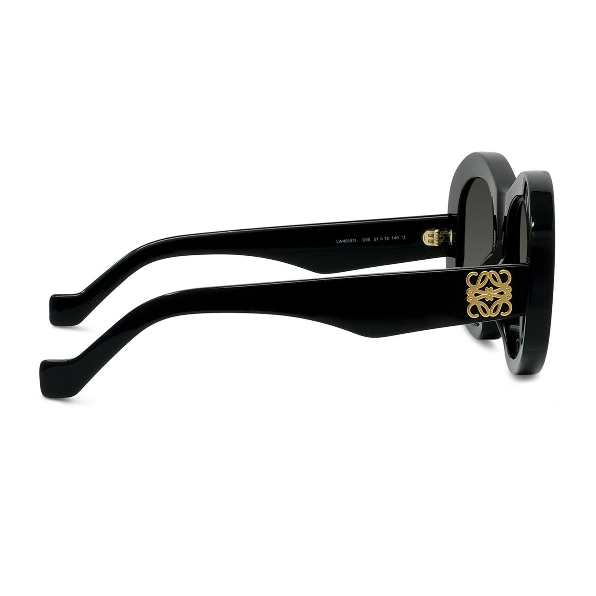 Anagram Black Acetato Sunglasses