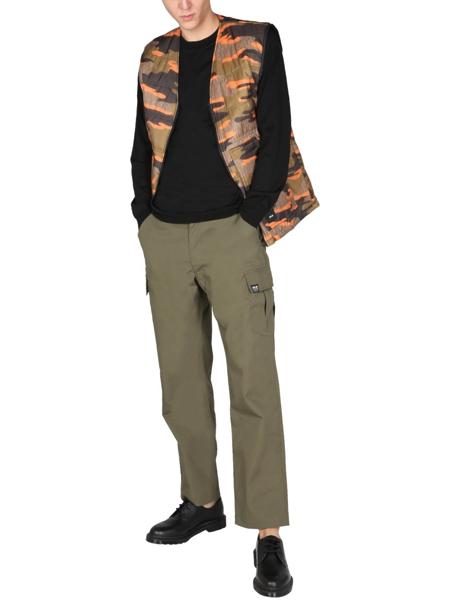 Reversible Quilted Gilet Black Waistcoats & Gilets