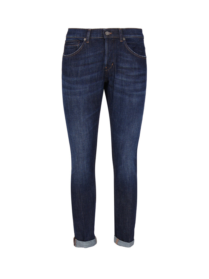 Dondup Jeans Blue Cotton