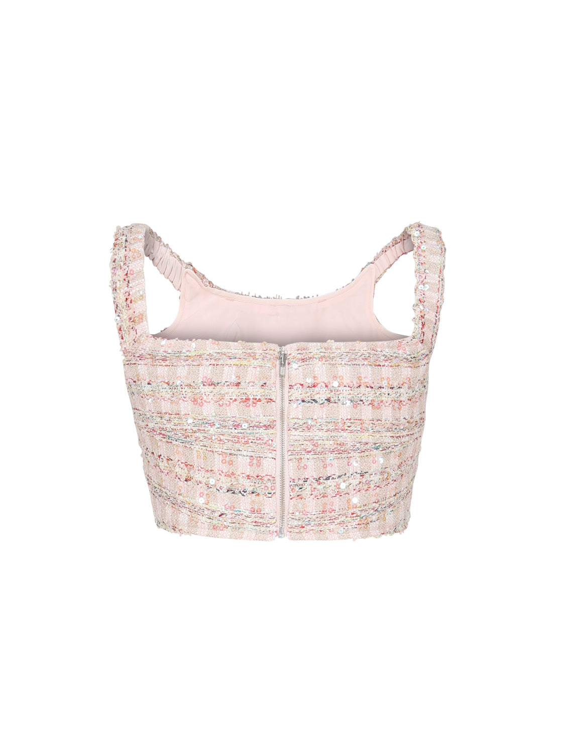 Self-Portrait Top Pink Polyester