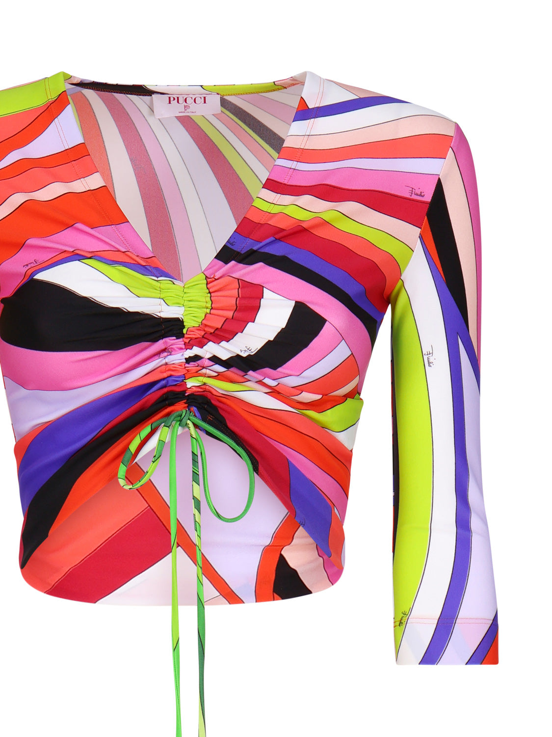 Pucci Top Multicolour Nylon