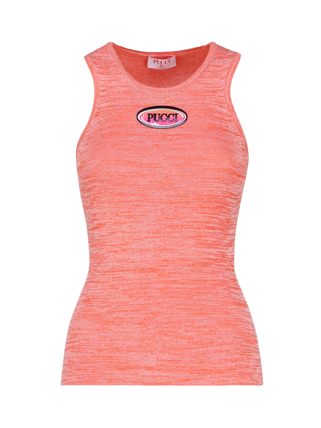 Pucci Top Orange Cotton