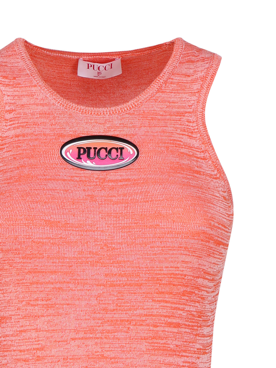 Pucci Top Orange Cotton