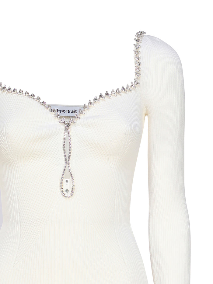 Self-Portrait Top White Vi Pes El