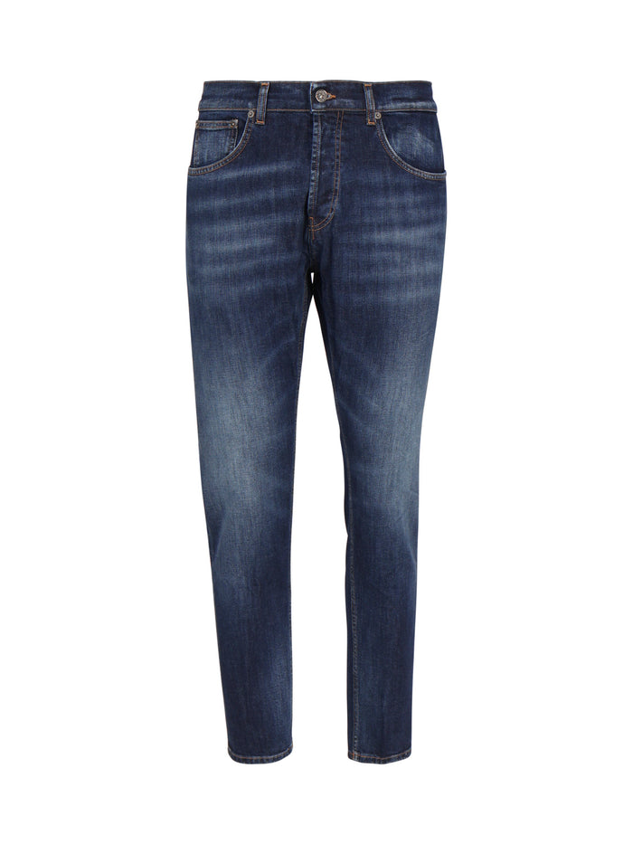 Dondup Jeans Blue Cotton