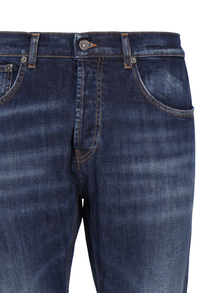 Dondup Jeans Blue Cotton