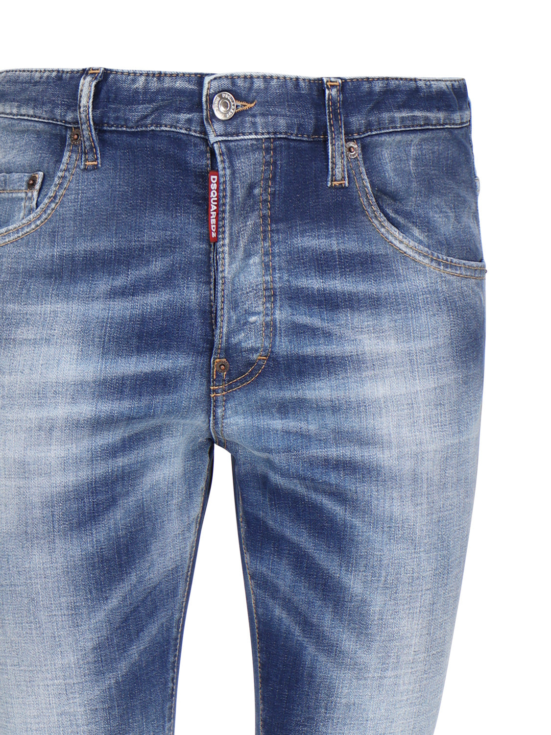 Dsquared2 Jeans Blue Cotton