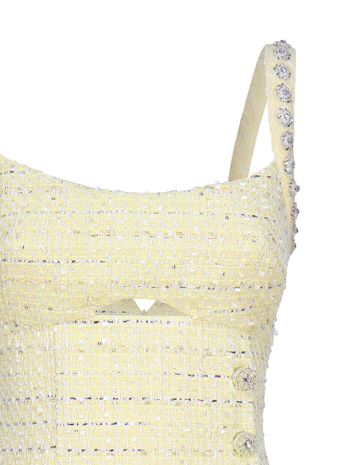 Self-Portrait Dresses Yellow Polyester