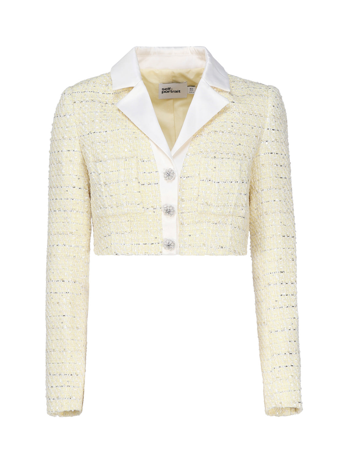 Self-Portrait Jackets Yellow
