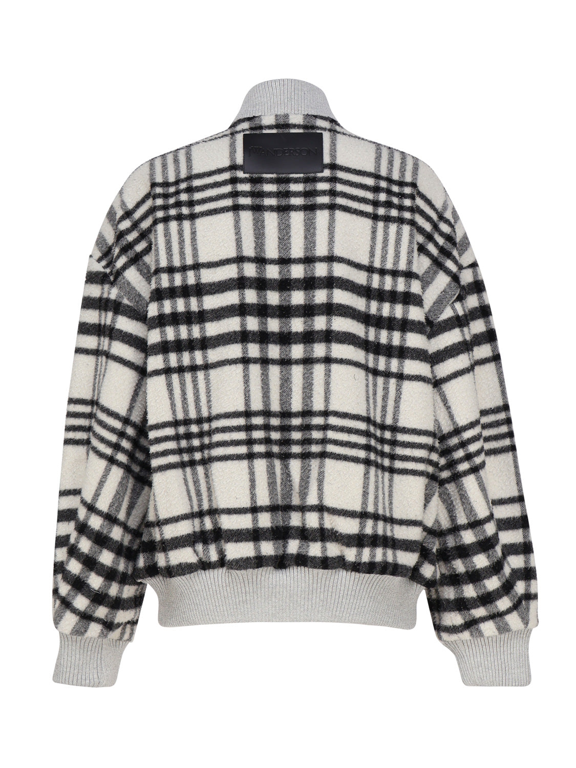 Jw Anderson Coats Grey, White, Black Wool
