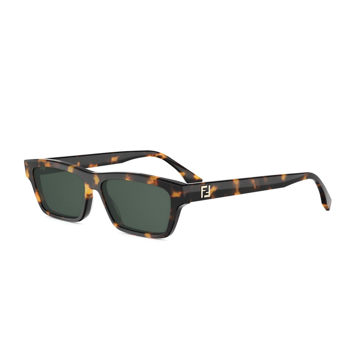 Ff Squared Havana Acetato Sunglasses
