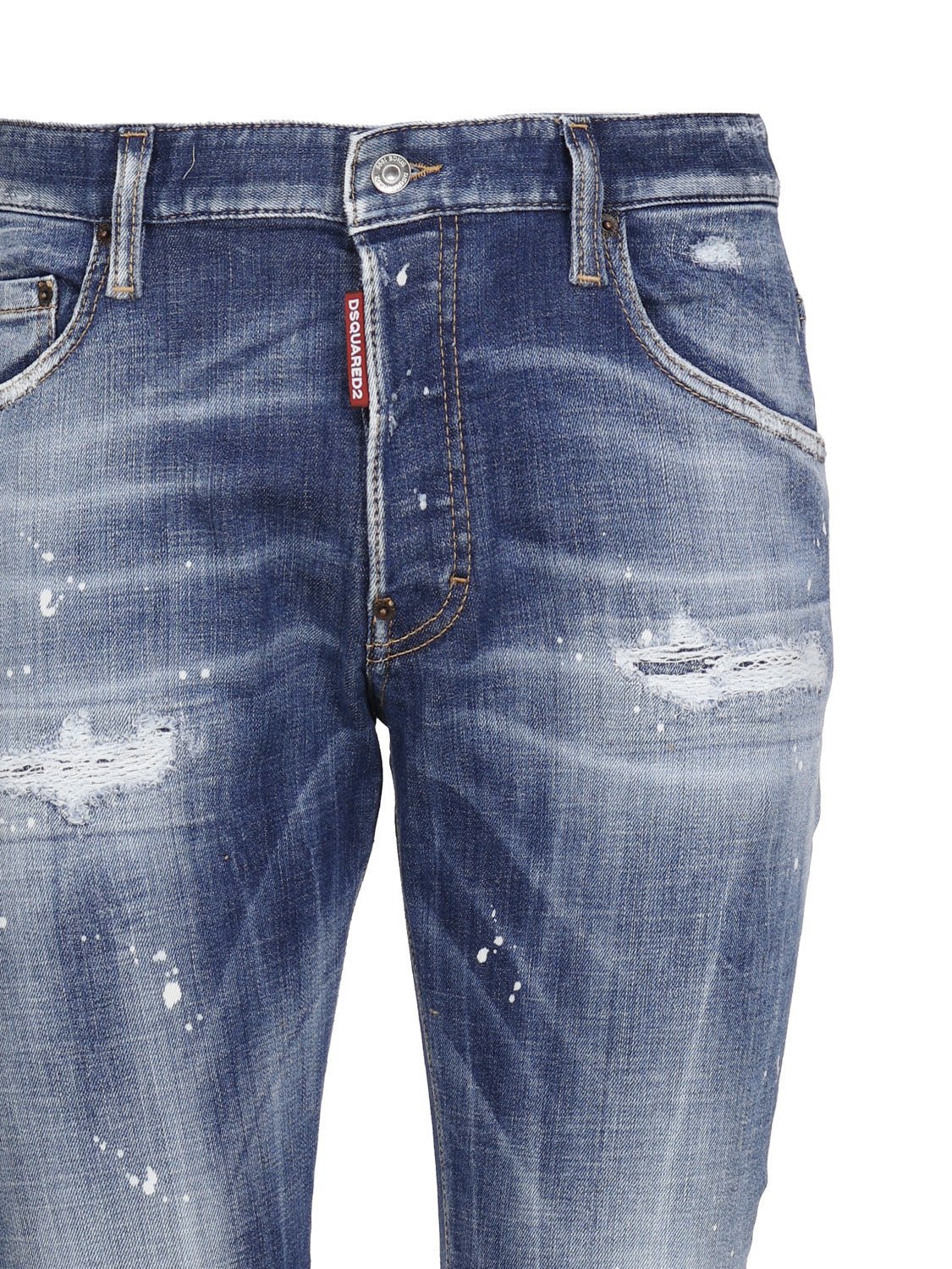 Dsquared2 Jeans Blue Cotton