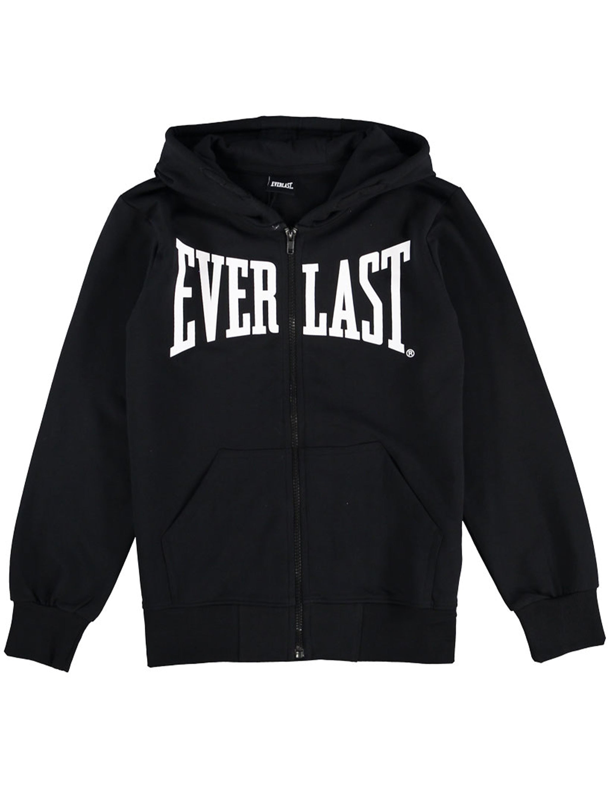 Felpa Full Zip Black