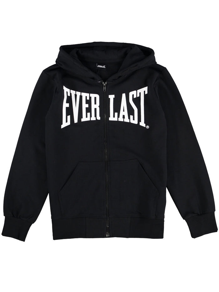 Felpa Full Zip Black