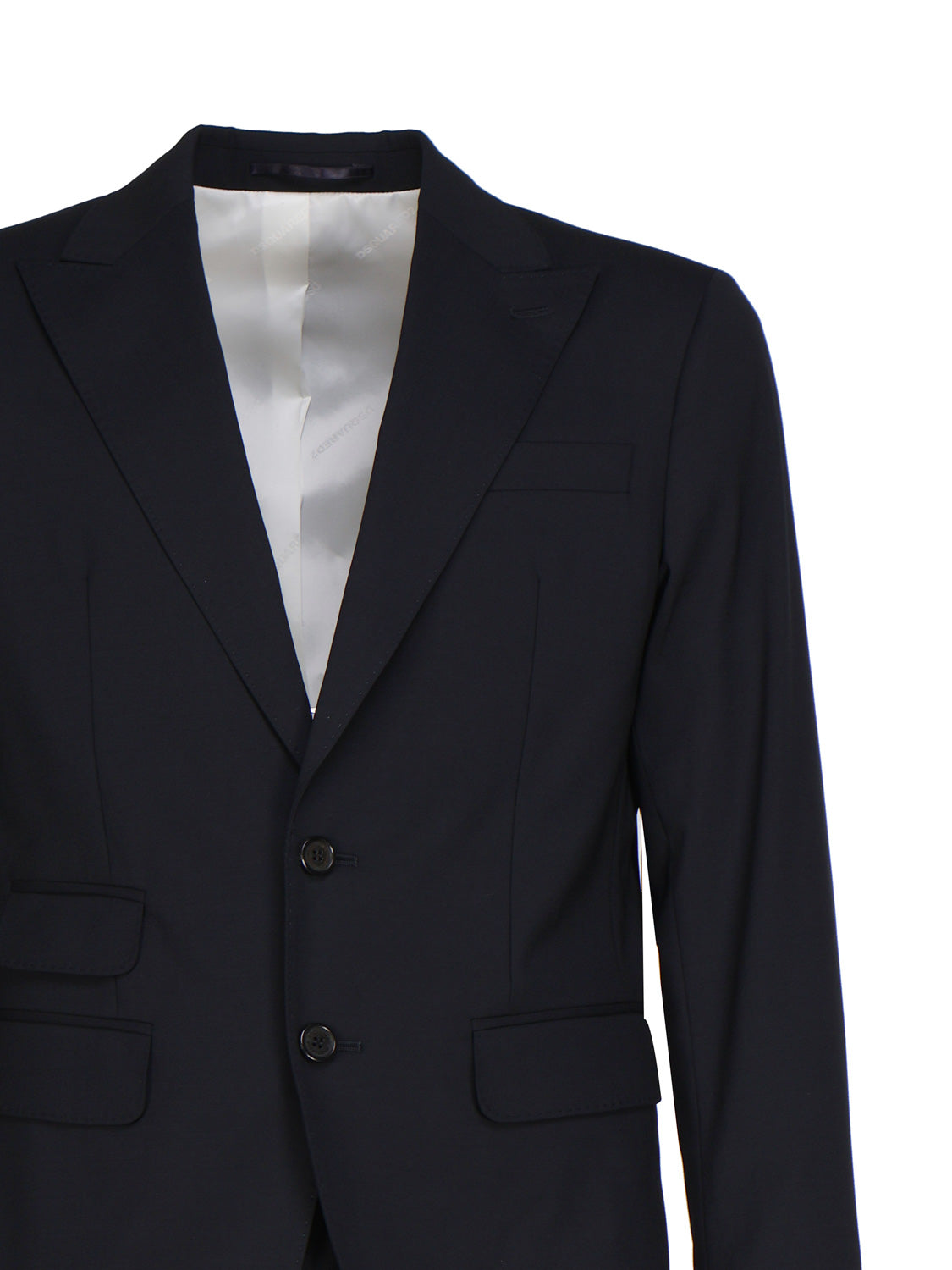 Dsquared2 Dresses Blue Virgin Wool