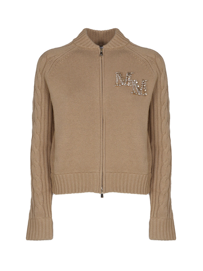 Max Mara Sweaters Brown Wool